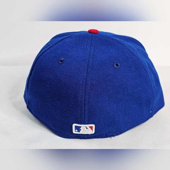 Chicago Cubs New Era 59FIFTY Fitted Baseball Hat 7 1/4 Official On-Field Cap - Picture 4 of 9